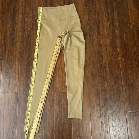 GIRLFRIEND COLLECTIVE Leggings Nude Compressive High Rise Yoga Workout - Picture 11 of 12